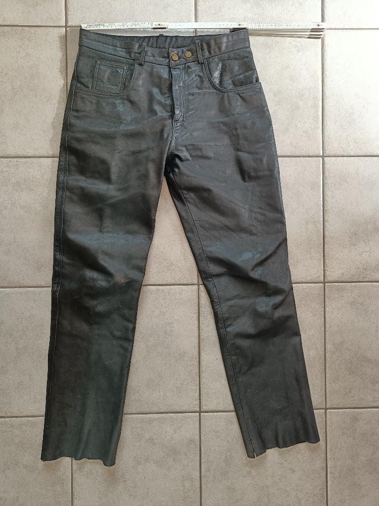 Motorbroek Bering leer, Motoren, Kleding | Motorkleding, Ophalen of Verzenden, Heren, Broek | leer, Bering