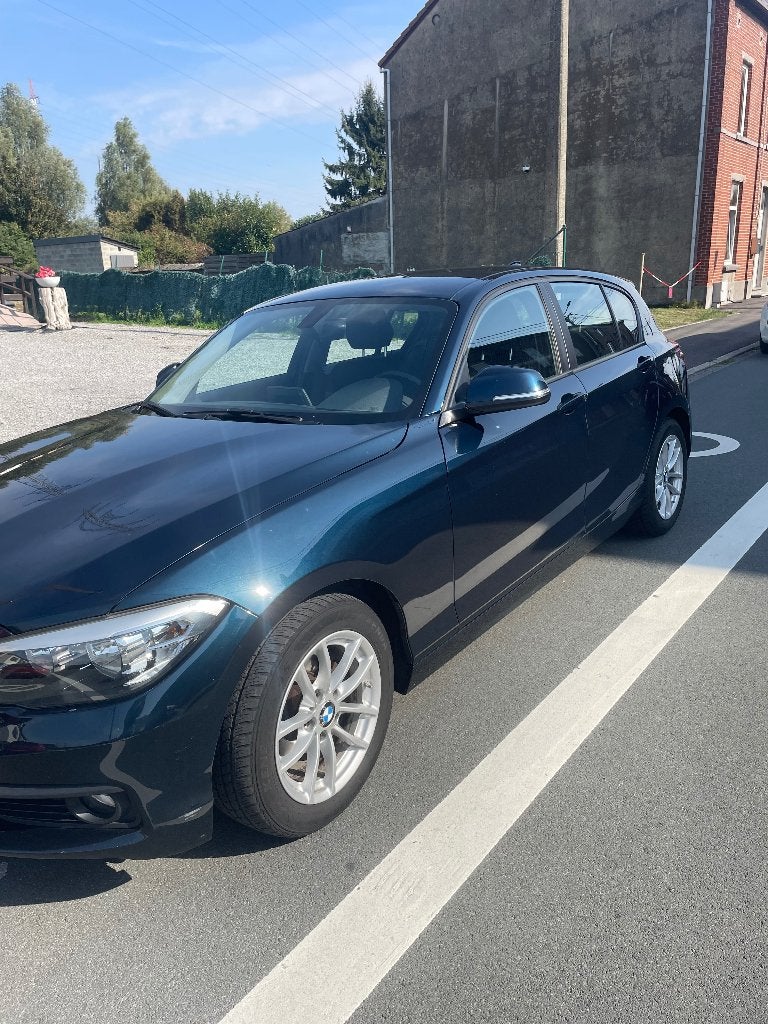 BMW 116d EfficientDynamics — 116 pk — 2017 — 157.000 km, Auto's, Blauw, 5 deurs, Particulier, 3 cilinders