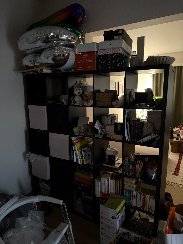 Bibliothèque, 25 à 50 cm, 150 à 200 cm, Comme neuf, 150 à 200 cm
