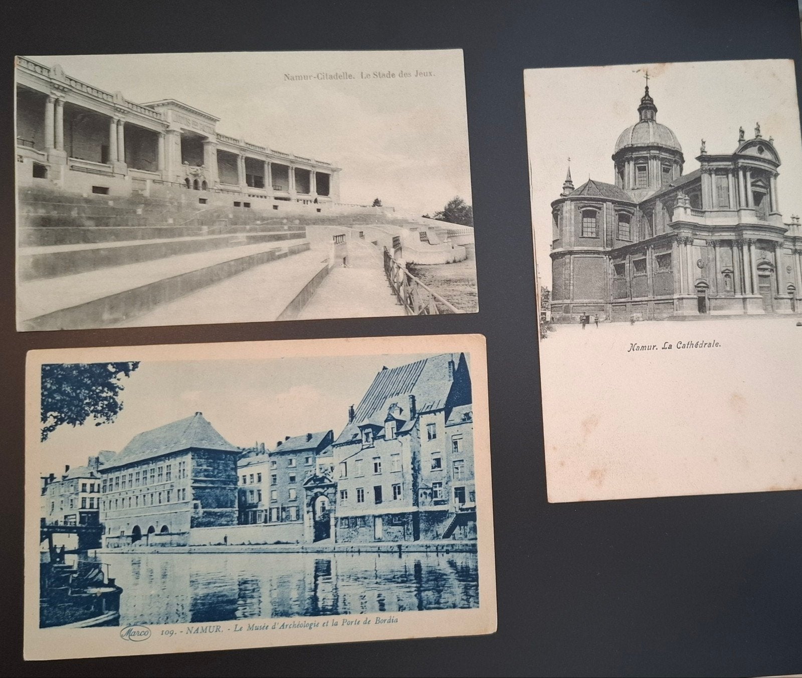 Namur,  lot de 3 cartes postales, Collections, Enlèvement ou Envoi, Affranchie, Namur