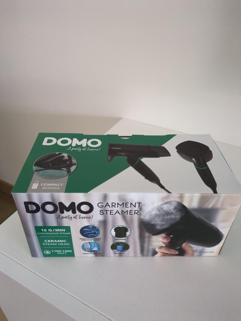 Nieuwe stoommachine Domo (ongeopende doos), Ophalen