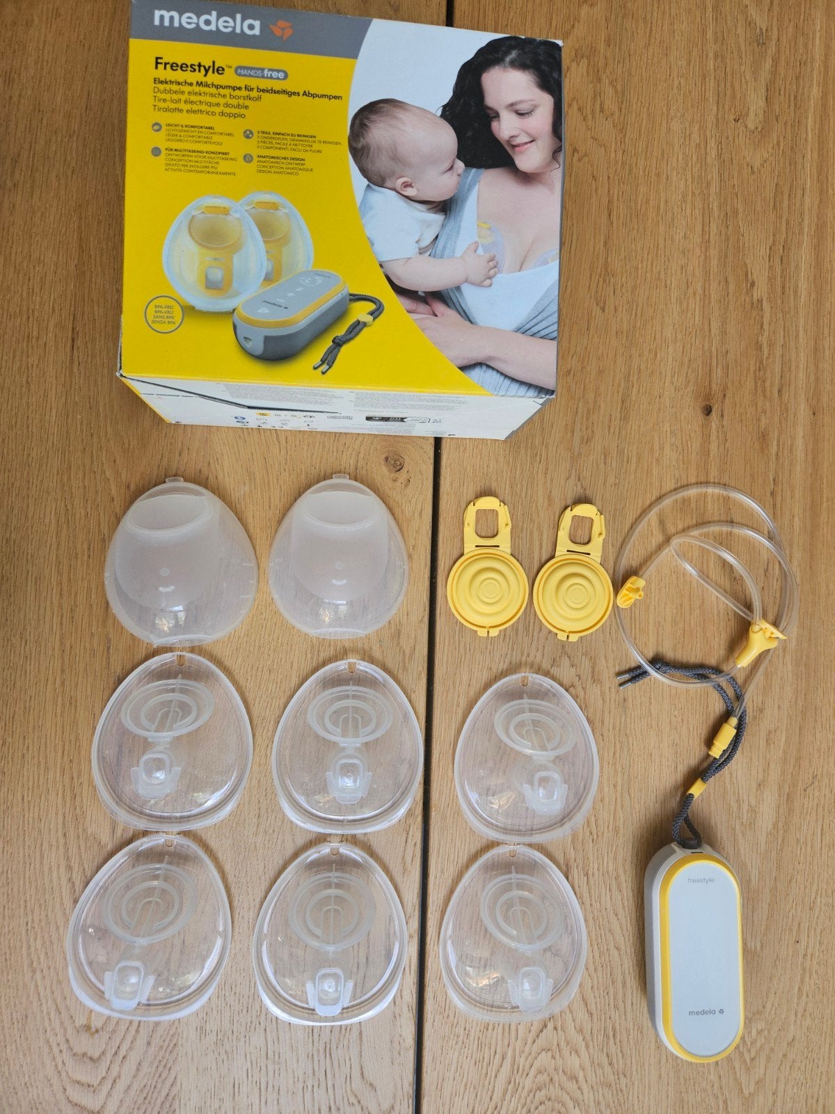 Borstkolf Medela Freestyle Hands-free, Kinderen en Baby's, Ophalen, Medela, Borstkolf, Zo goed als nieuw