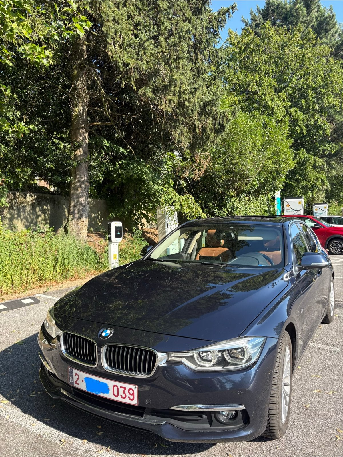 BMW 320d Luxury Line | CarPlay | Cuir Cognac | Toit ouvrant, Cuir, Achat, Euro 6, Diesel