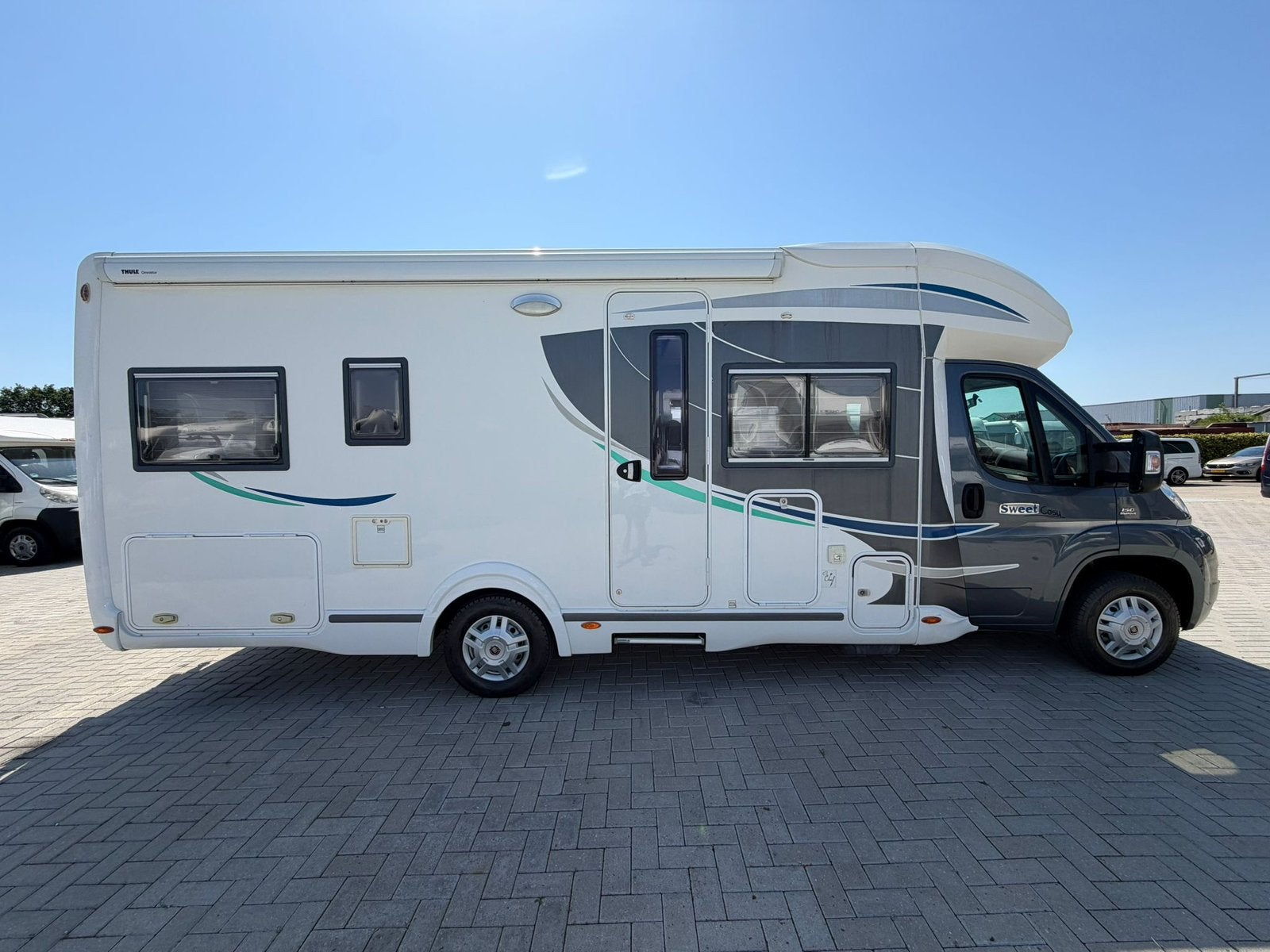 CHAUSSON SWEET COSY 2013 | 72.530 KM | VOLLEDIG UITGERUST, Caravans en Kamperen, Mobilhomes, Ringverwarming, Fiat, 7 tot 8 meter