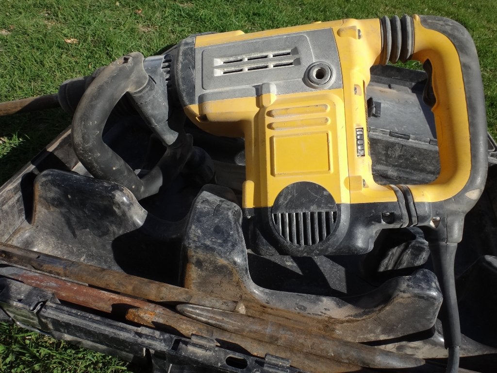 Dewalt-machines, Doe-het-zelf en Bouw, Gereedschap | Boormachines, Gebruikt, Boor- en/of Breekhamer, 600 watt of meer, Klopboormechanisme