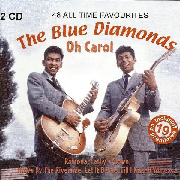SALE--CD BLUE DIAMONDS-Oh Carol-48 All Time Favo, Verzenden