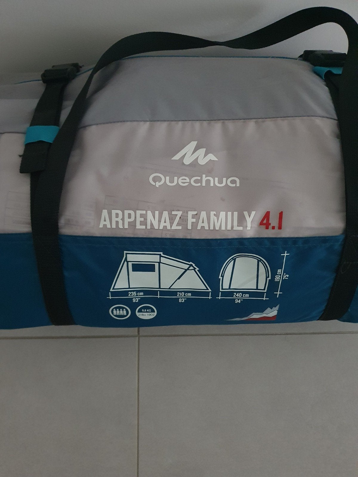 Tent 4 personen, Caravanes & Camping, Tentes, Enlèvement
