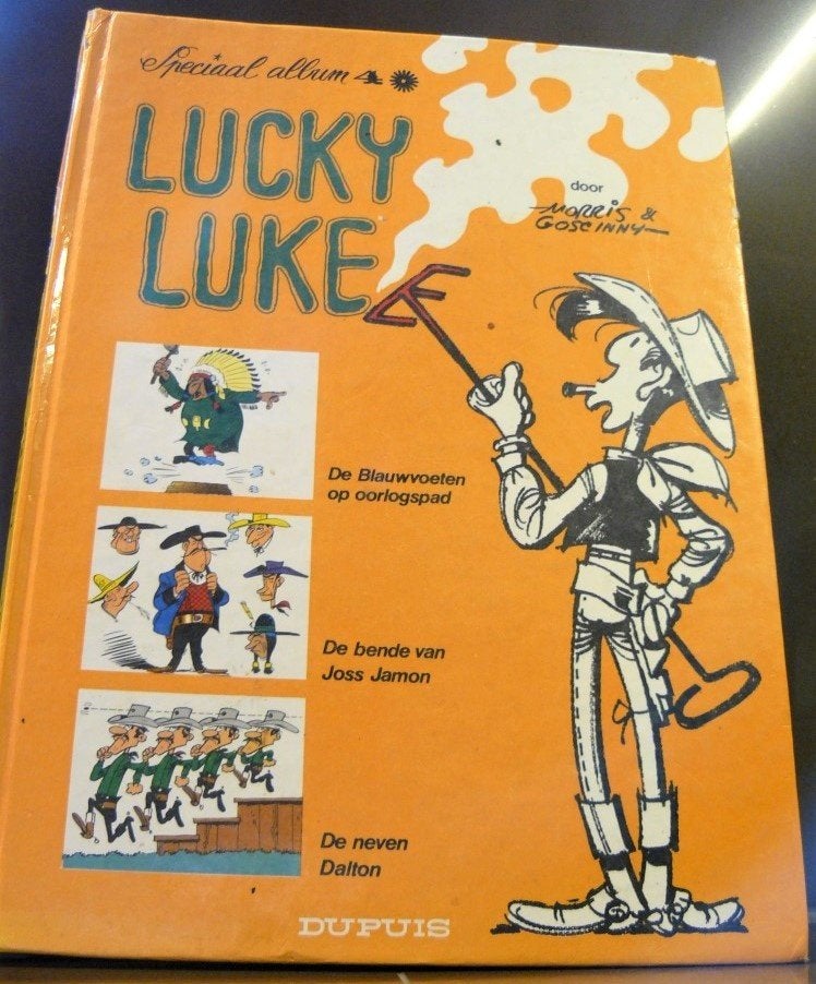 LUCKY LUKE , Speciaal Album 4, redelijke staat, Ophalen of Verzenden