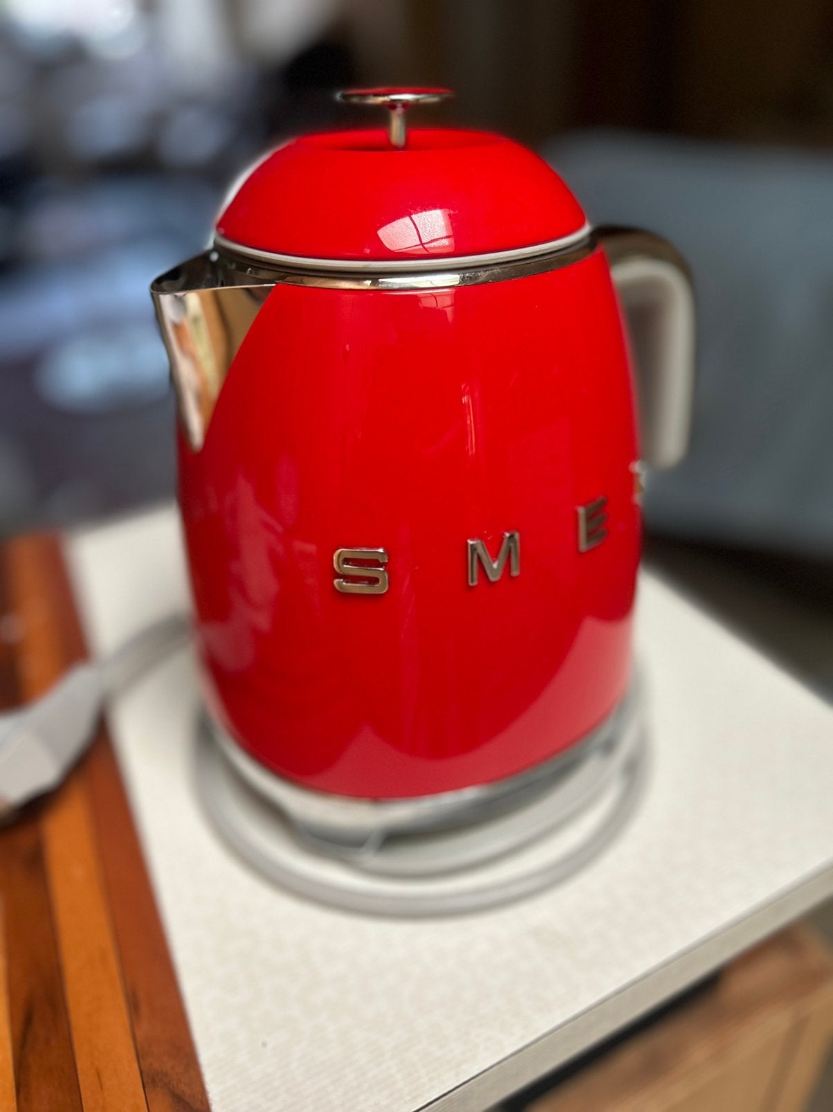 Smeg waterkoker, Electroménager, Bouilloires, Enlèvement ou Envoi, Comme neuf