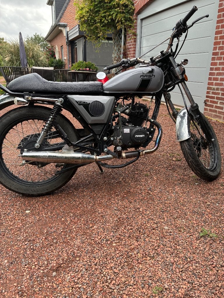 Mash 50 50cc brommer 2023, Fietsen en Brommers, Zo goed als nieuw, Ophalen, Overige merken, 4 versnellingen