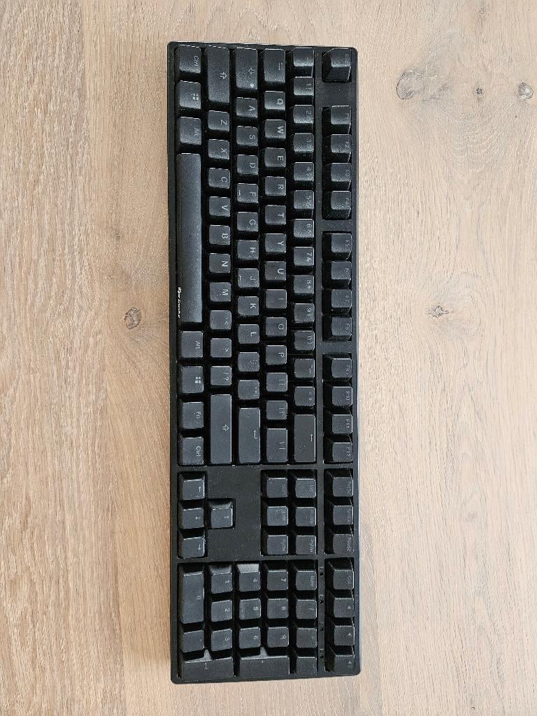 Ducky One, QWERTY, Cherry MX Blue, Blue Backlight, Informatique & Logiciels, Claviers, Enlèvement, Utilisé, Qwerty, Ducky