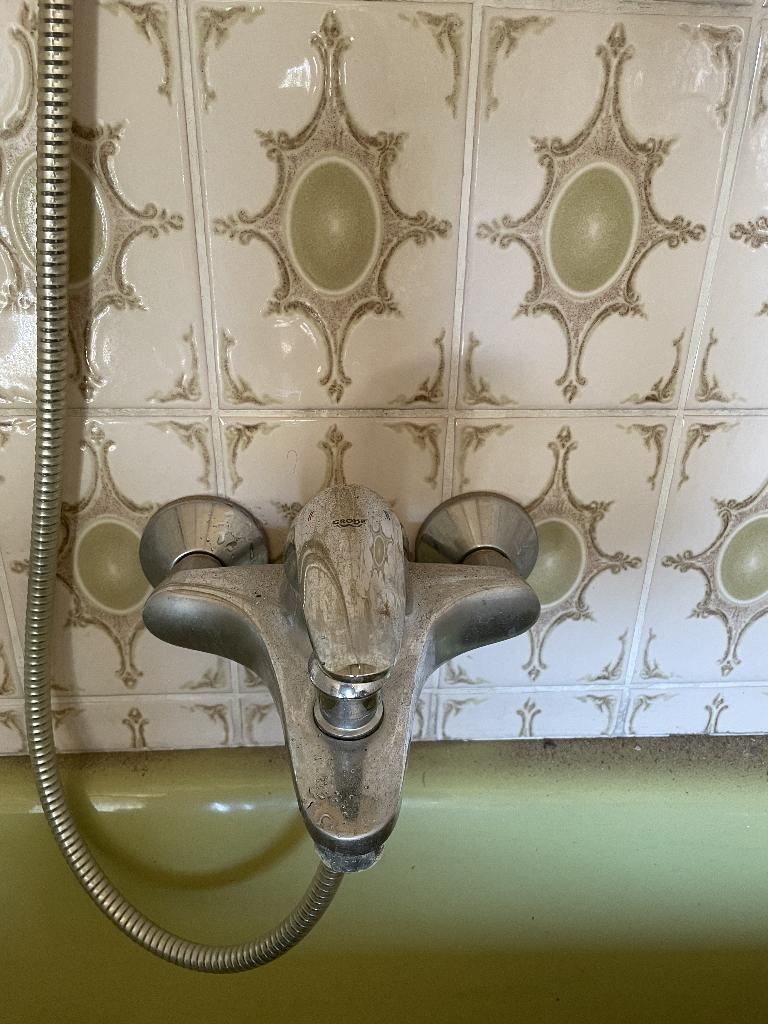 Grohe eengreeps badmengkraan, Ophalen of Verzenden, Zo goed als nieuw, Chroom, Bad