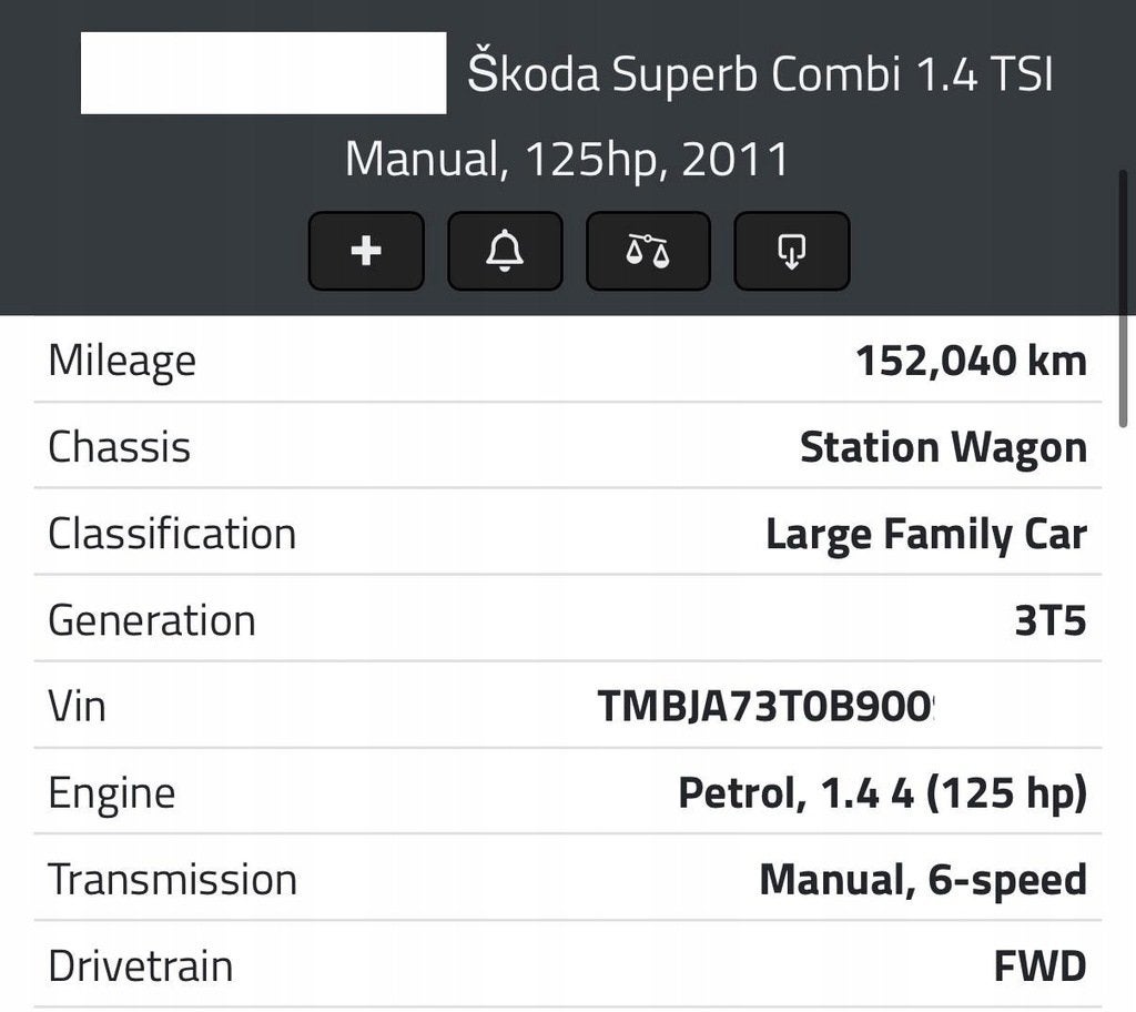 Moteur CAXC Complet SEAT TOLEDO SKODA ALTEA VW LEON EOS AUDI, Envoi, Utilisé, Skoda