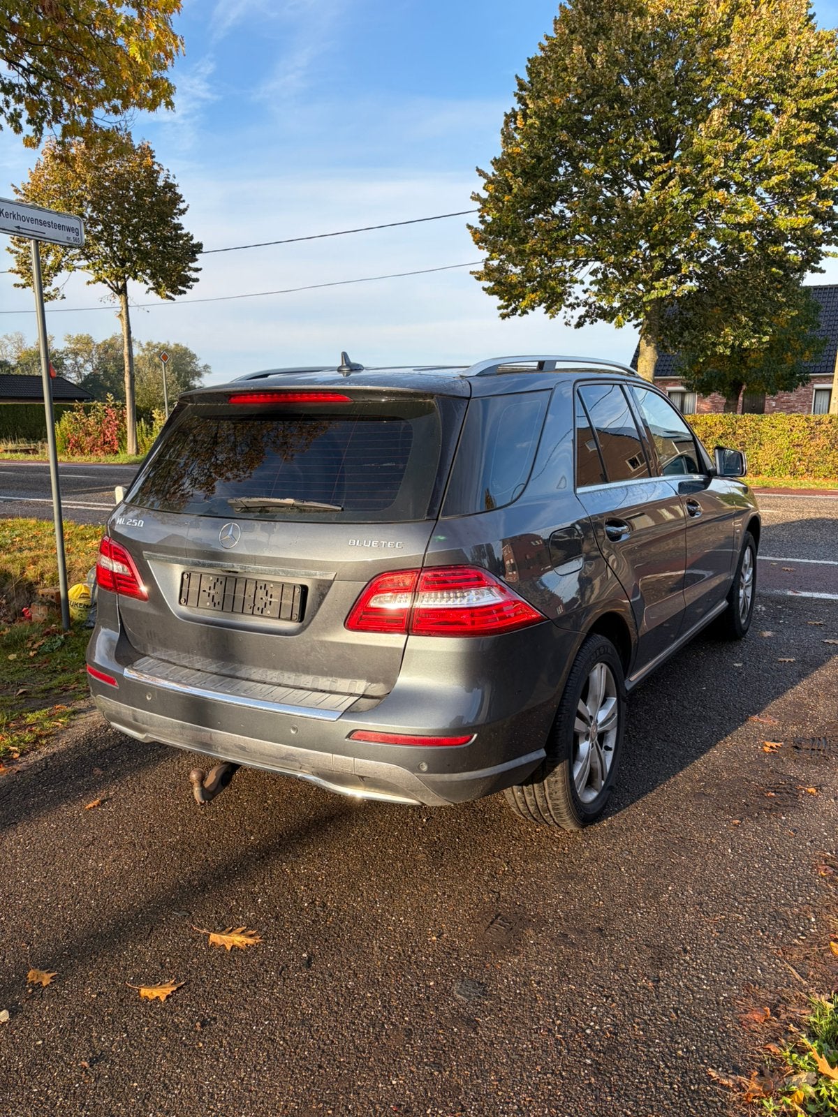 Mercedes ml250 2012, Auto's, Automaat, Euro 6, Zwart, Bedrijf