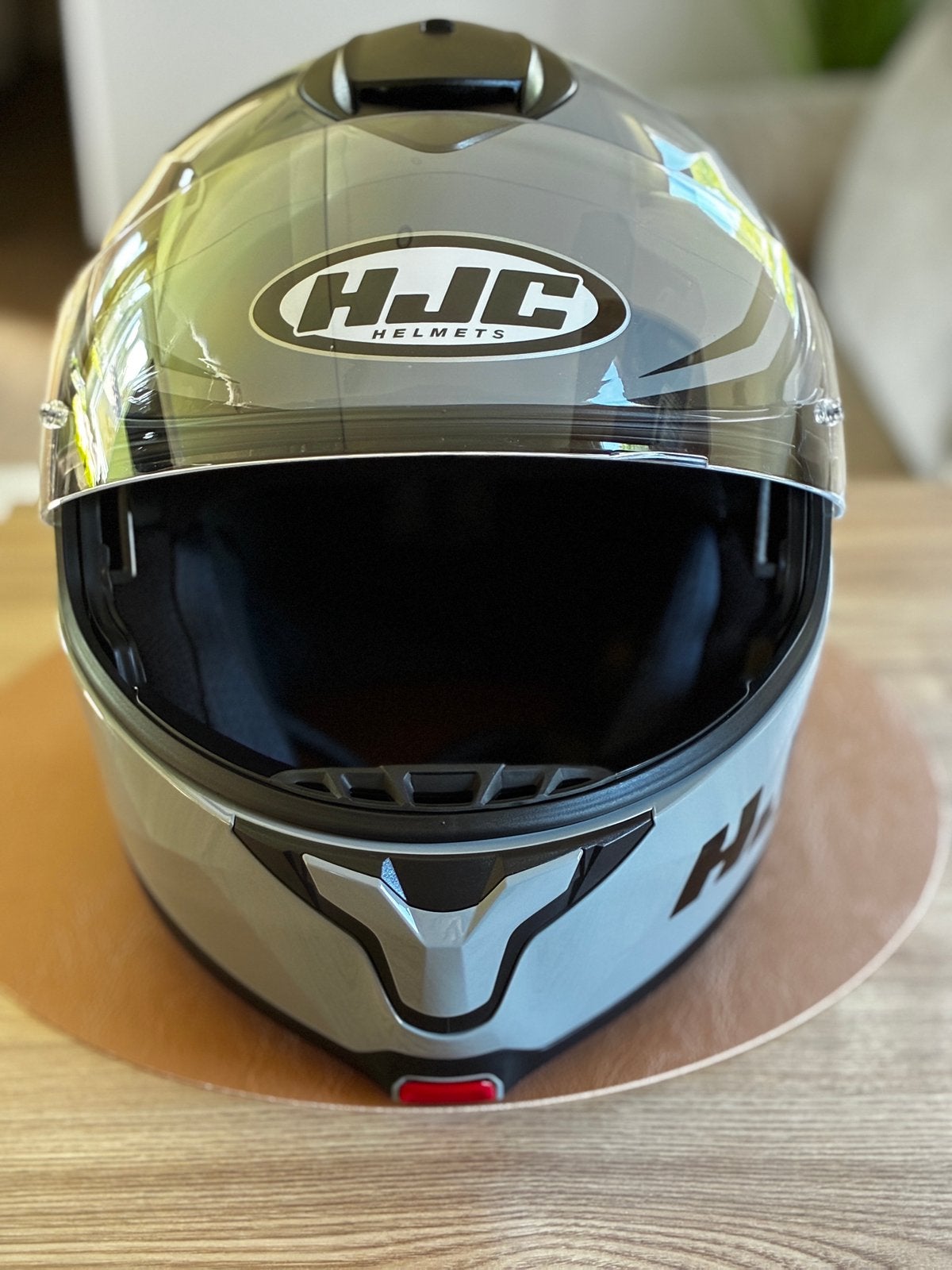HJC motorhelm in nieuwstaat, Motoren, Kleding | Motorhelmen, Ophalen, Heren, Nieuw zonder kaartje, Integraalhelm