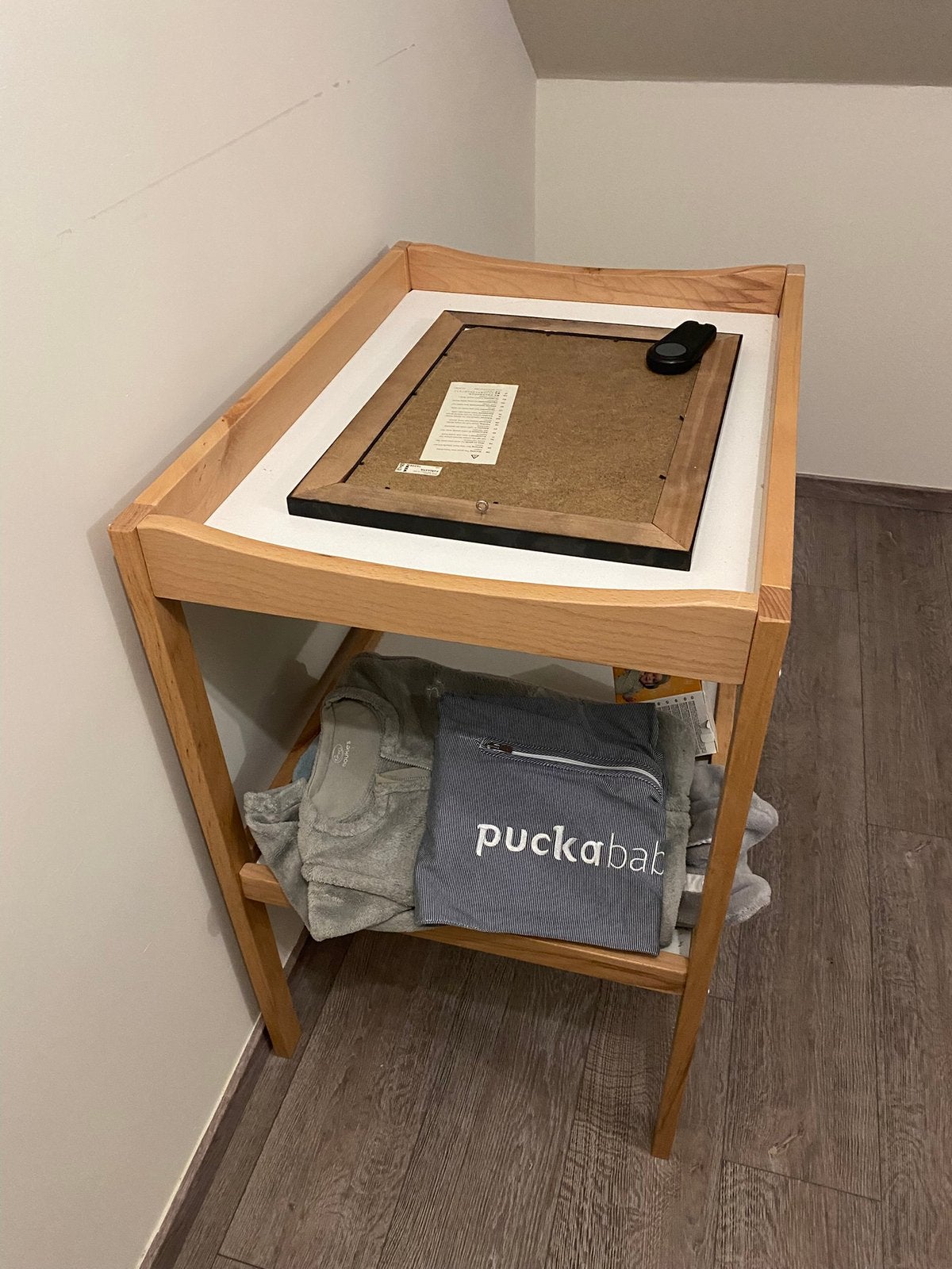 Luiertafel + kussen, Kinderen en Baby's, Ophalen, Zo goed als nieuw