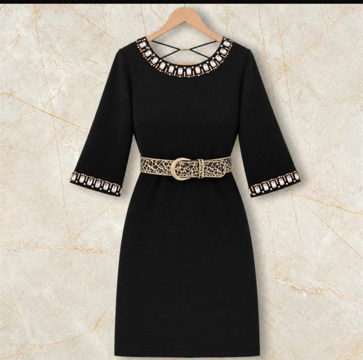A vendre robe  ceinture neuve prix 20 euro pièce taille L, Enlèvement, Neuf, Taille 38/40 (M), Multicolore