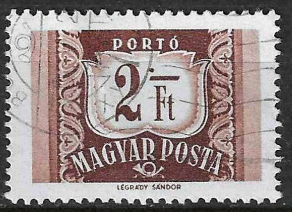 Hongarije 1958/1969 - Yvert 233BTX - Taxzegel (ST), Verzenden, Gestempeld