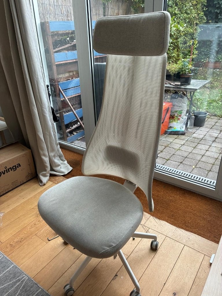 IKEA JÄRVFJÄLLET office chair, Beige, Enlèvement, Utilisé, Chaise de bureau