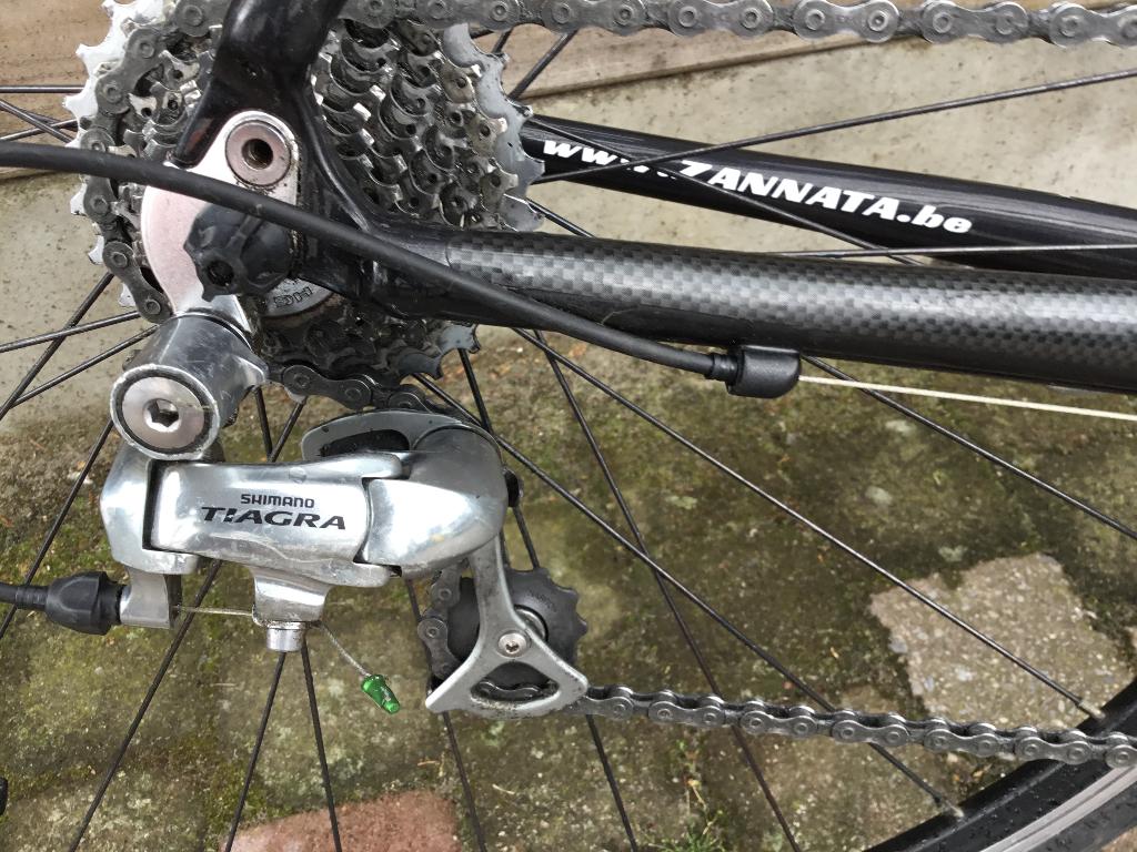 Koersfiets Zannata 6061, Fietsen en Brommers, Fietsen | Racefietsen, Ophalen, Gebruikt, Heren