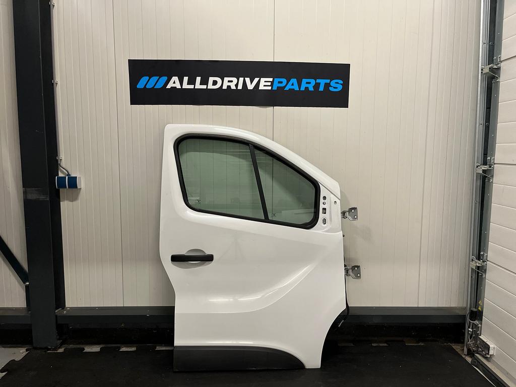 Renault Trafic Opel Vivaro Voorportier rechts wit 801003523R, Gebruikt, -, Deur, -