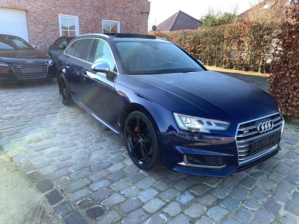 Audi S4 3.0 V6 TFSI quattro, Autos, Audi, Particulier, Achat, S4, Android Auto, Essence, Euro 6, Automatique, Bleu, Noir, Cuir