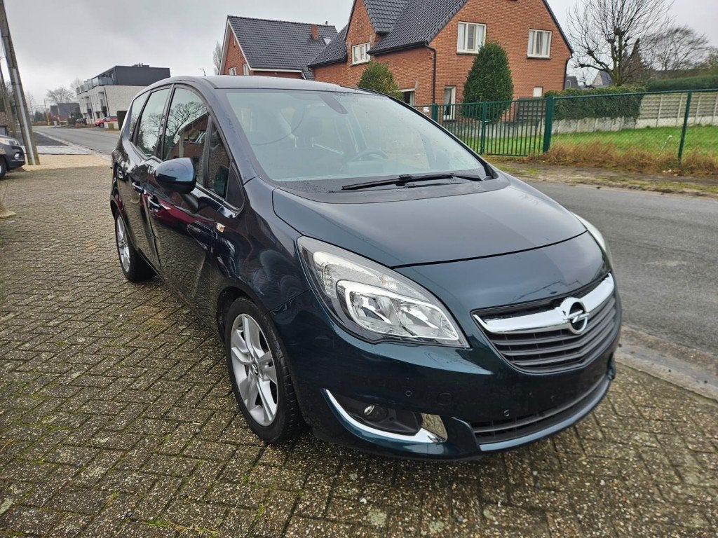 OPEL MERIVA 2016 EURO6B 1.6DIESEL ZIE FOTOS, Voorwielaandrijving, Monovolume, 4 cilinders, Leder en Stof