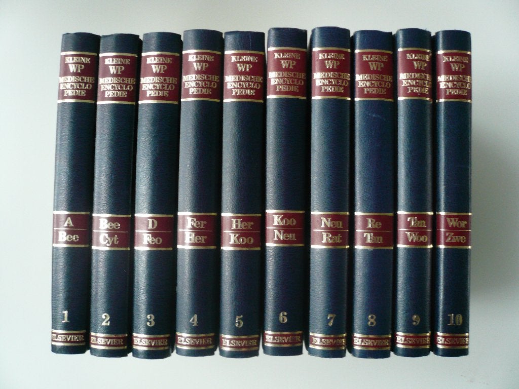 Kleine Winkler Prins medische encyclopedie 10-d, Ophalen, Medisch, Complete serie, Zo goed als nieuw
