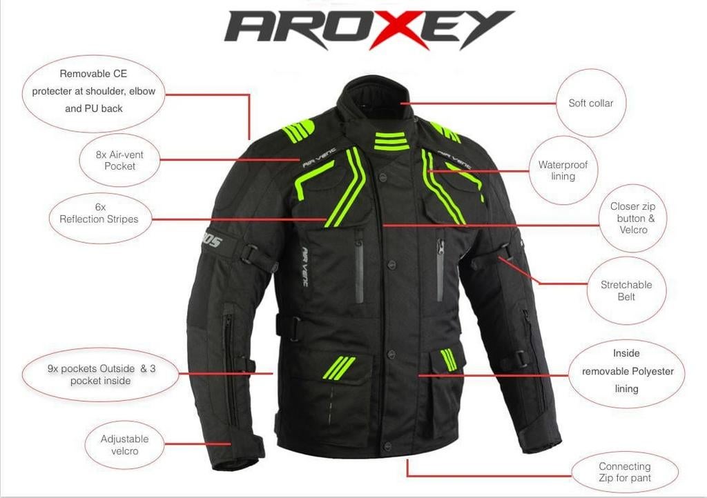 600D Cordura textiele motorjas Nieuwe CE-protecter, Verzenden, Nieuw met kaartje, Jas | textiel