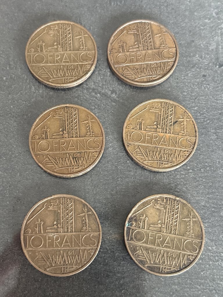 Oude munten, Ophalen, Munten