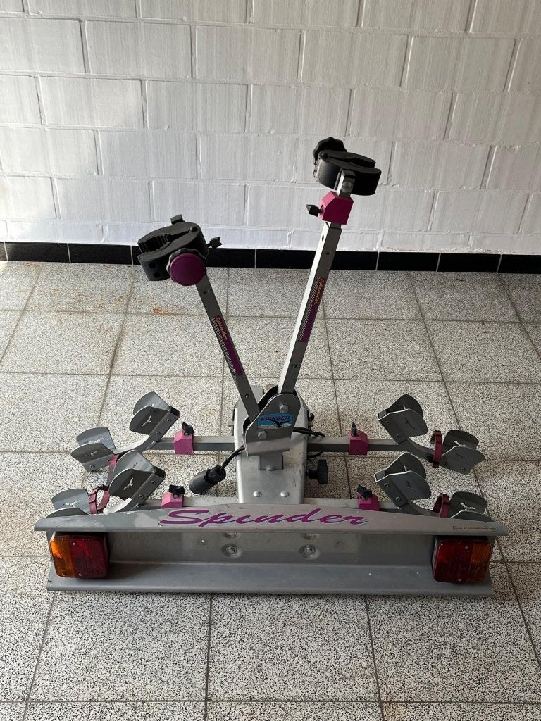 Spinder fietsendrager 2 fietsen - gratis!, Auto diversen, Fietsendragers, Ophalen, 2 fietsen, Gebruikt, Trekhaakdrager