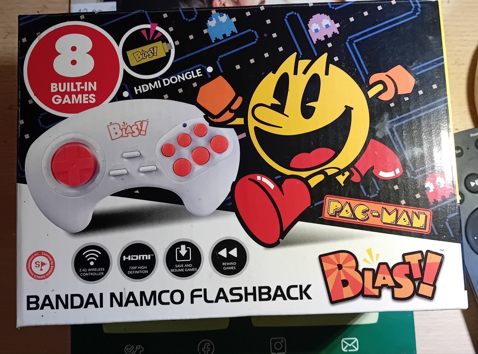Bandai Namco Flashback BLAST Pac-Man, Games en Spelcomputers, Spelcomputers | Overige, Ophalen of Verzenden