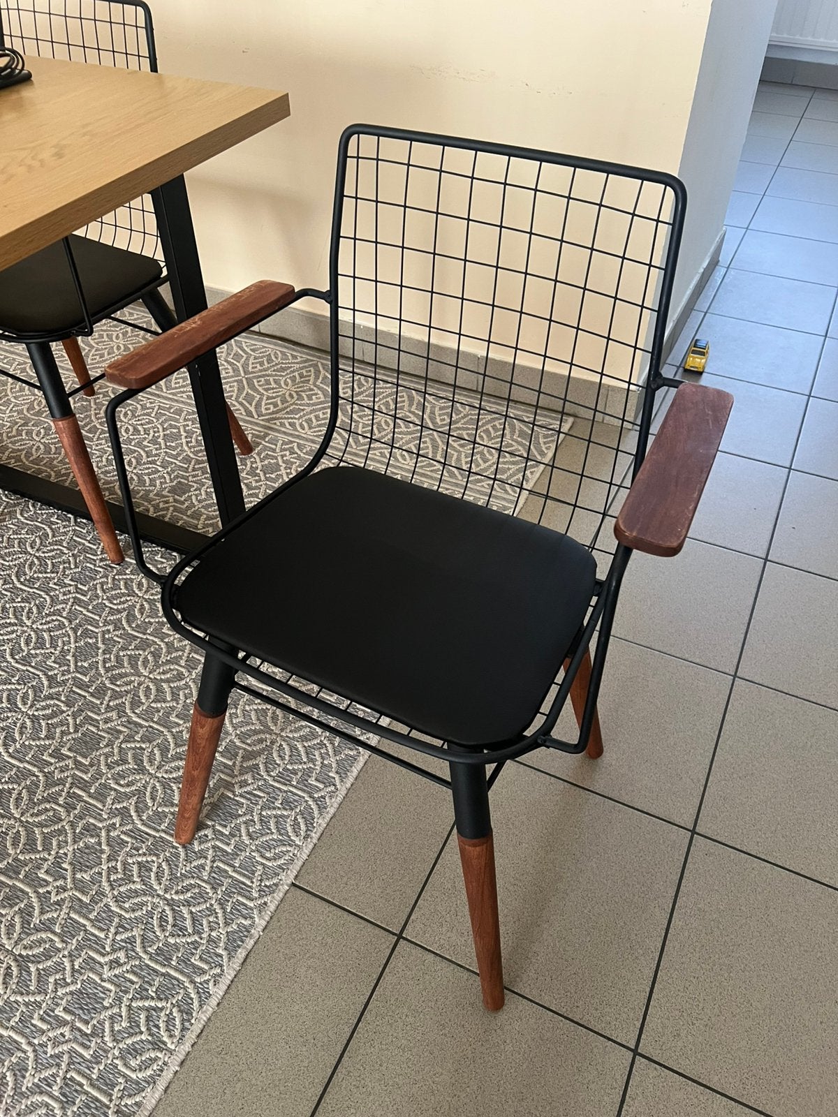 Stoelen, Ophalen, Gebruikt, Zwart, Metaal
