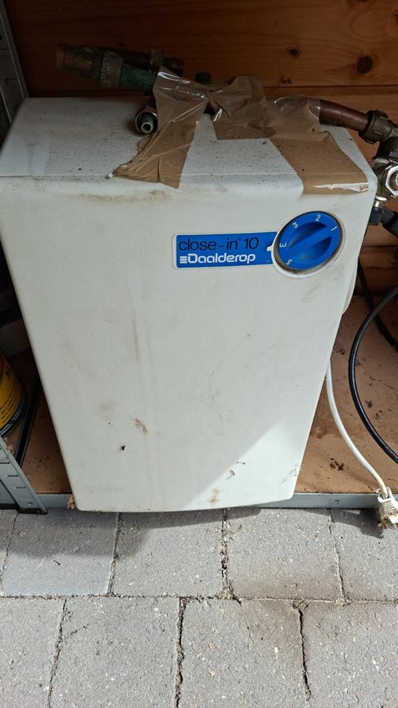Keukenboiler, Ophalen