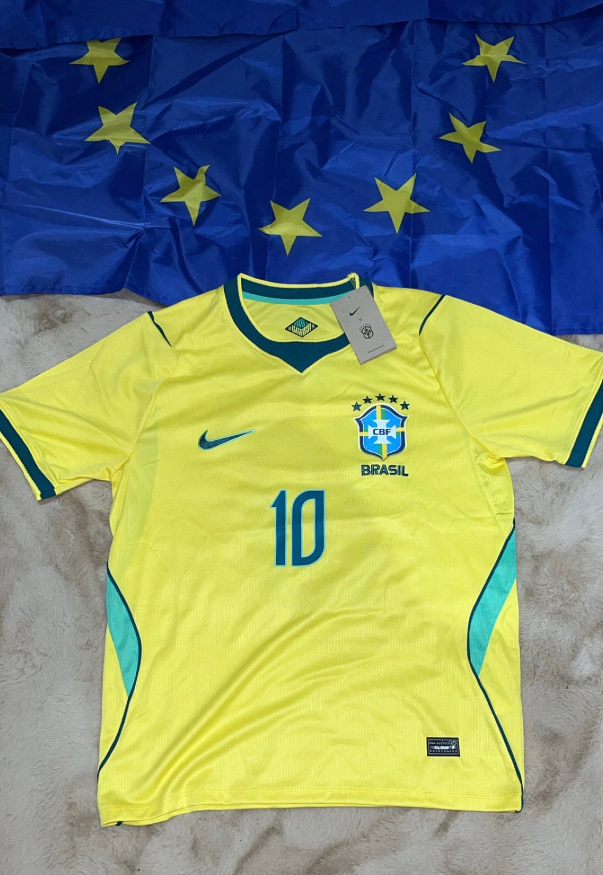 Brazil Neymar Wk Shirt, Maat M, Ophalen of Verzenden, Nieuw, Shirt