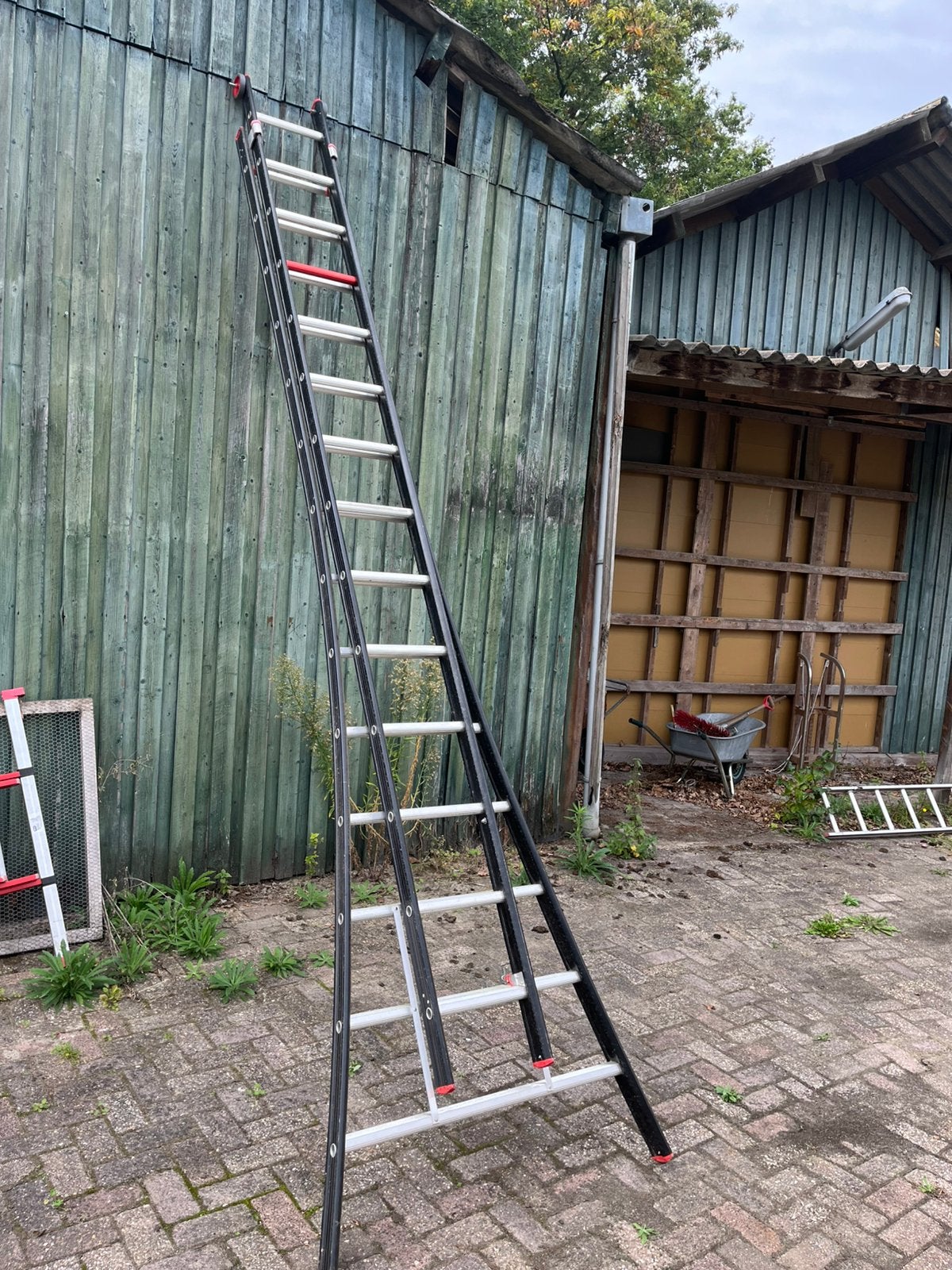 Nevada opsteekladder - 7,95m hoogte - als nieuw, Ophalen, Zo goed als nieuw, Ladder
