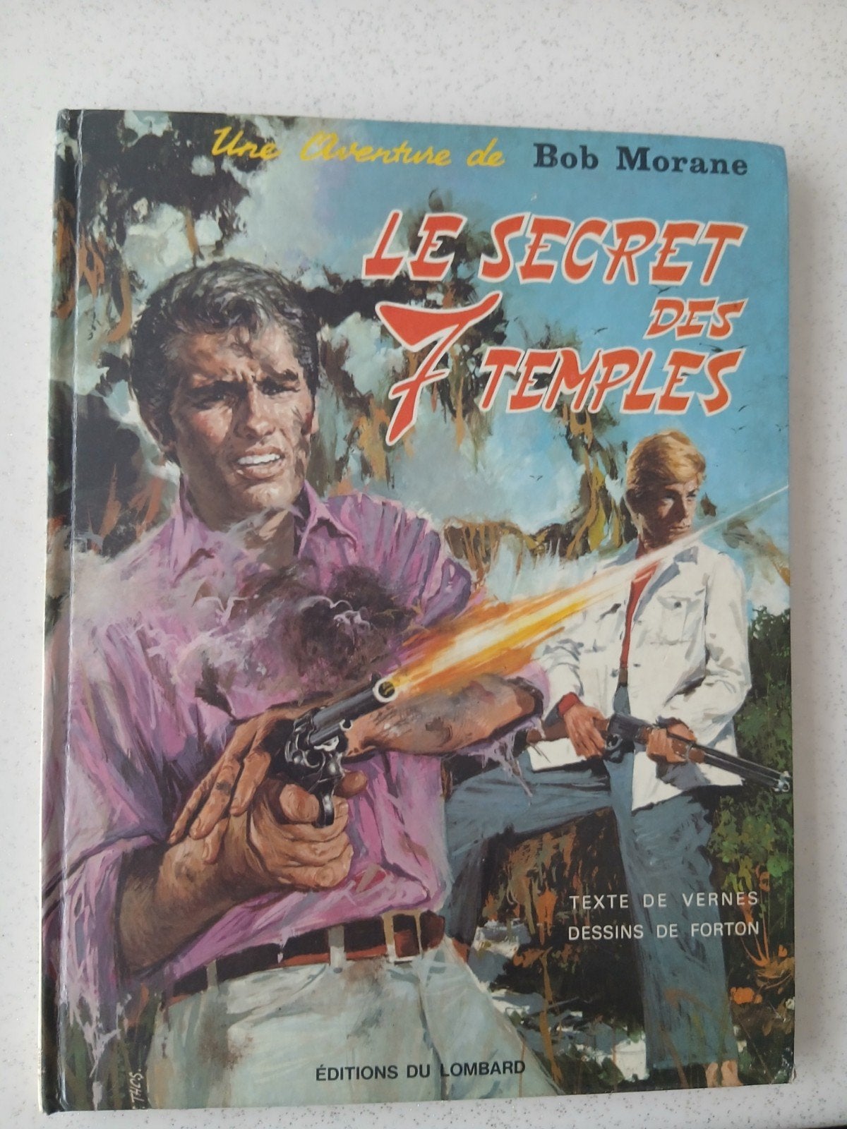bd le secret des 7 temples, Enlèvement
