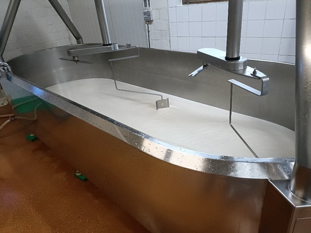 Kaastobbe / Kaasvat 2800L, Ophalen, Melktechniek