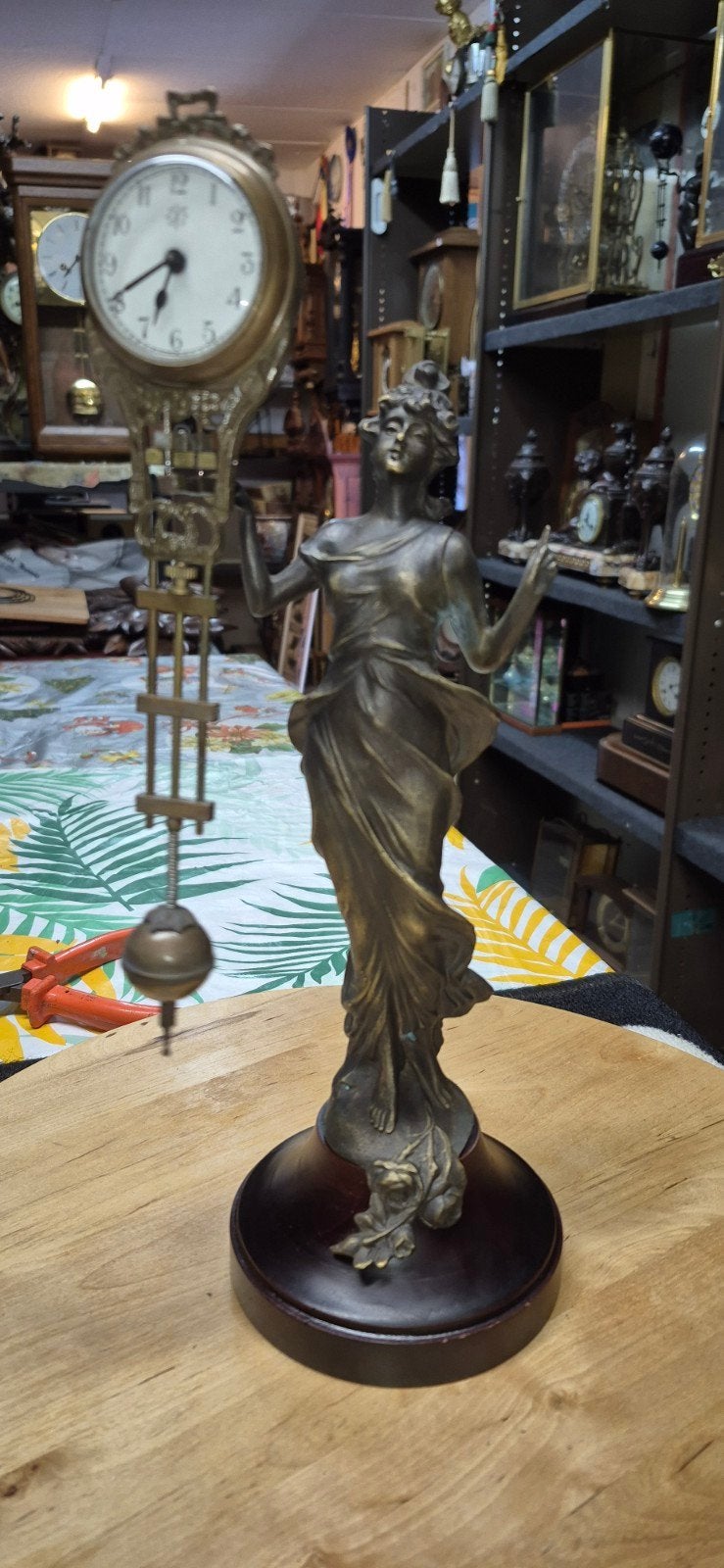 Mysterieuze dame, Antiek en Kunst, Ophalen