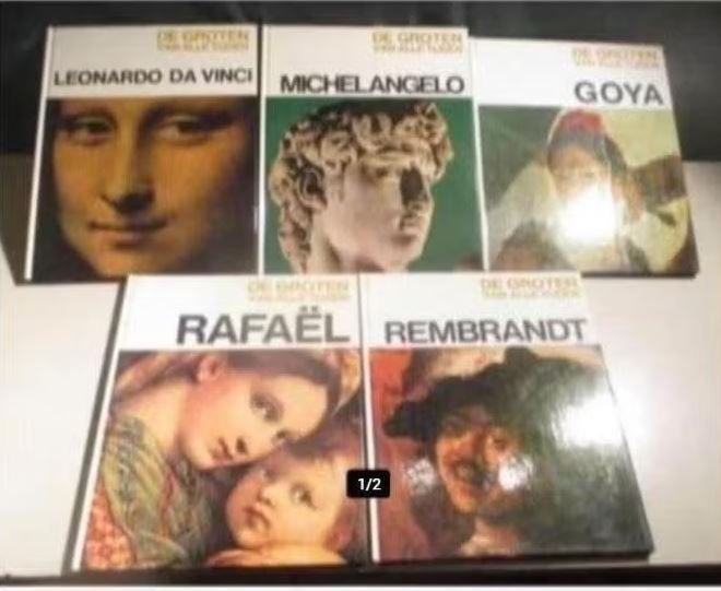 5 livres de peintres - Les meilleurs de tous les temps, Enlèvement ou Envoi, Comme neuf, Peinture et dessin