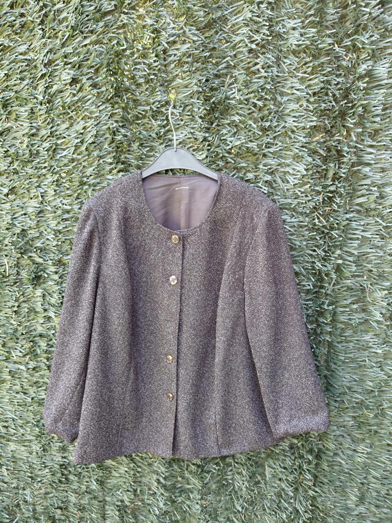 damesjas, Kleding | Dames, Zwart, Maat 46/48 (XL) of groter, Zo goed als nieuw, Ophalen