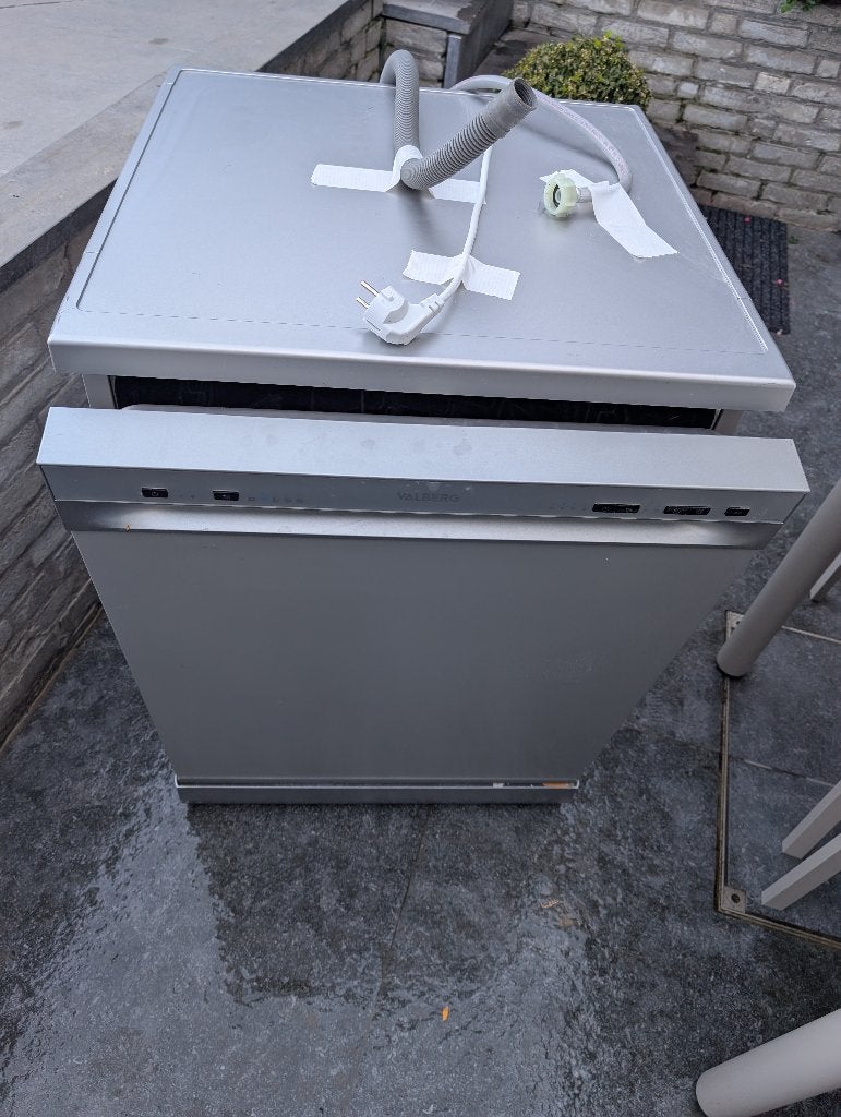 LAVE-VAISSELLE VALLBERG, Maison & Meubles, Neuf, Gris, Moins de 100 cm, Enlèvement