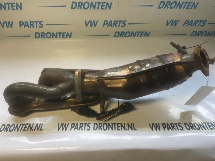 Collecteur d' échappement + catalyseur d'un Audi A4, -, 3 mois de garantie, Audi, Utilisé