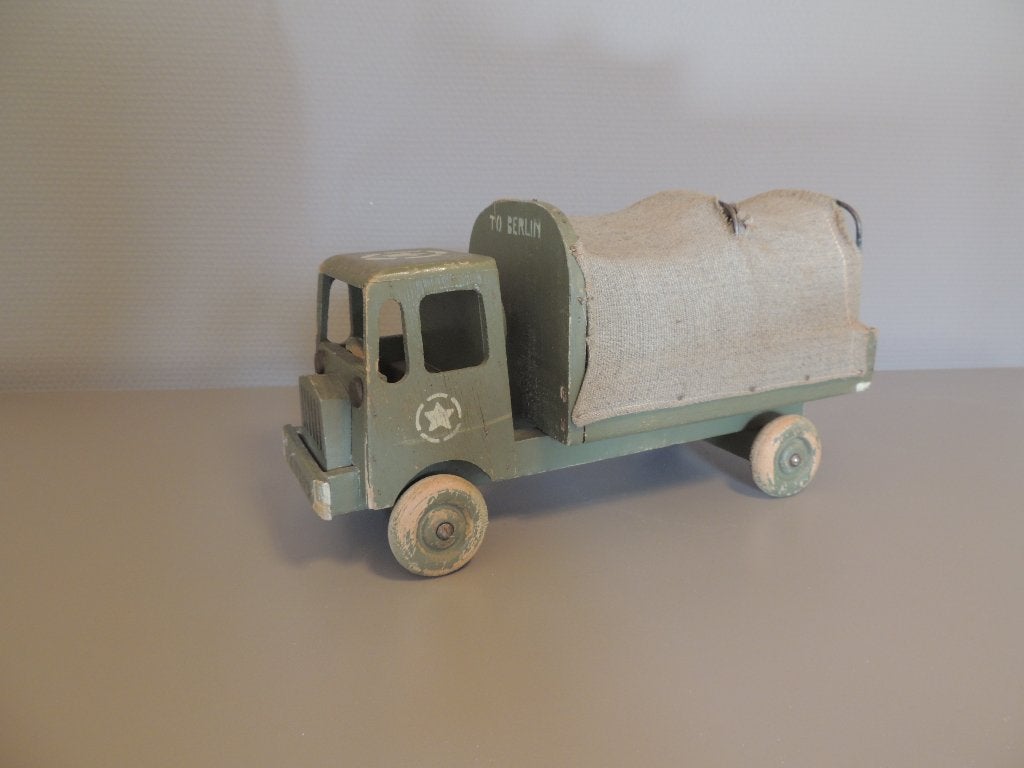 militaria vieux jouet bois libération ww2, Collections, Enlèvement ou Envoi