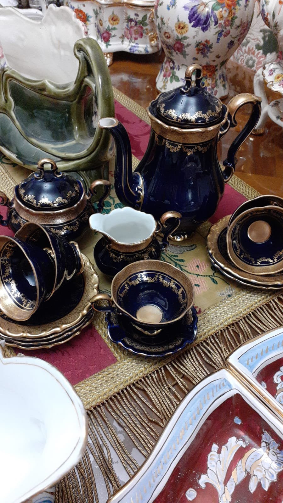 Koffie servies, Enlèvement