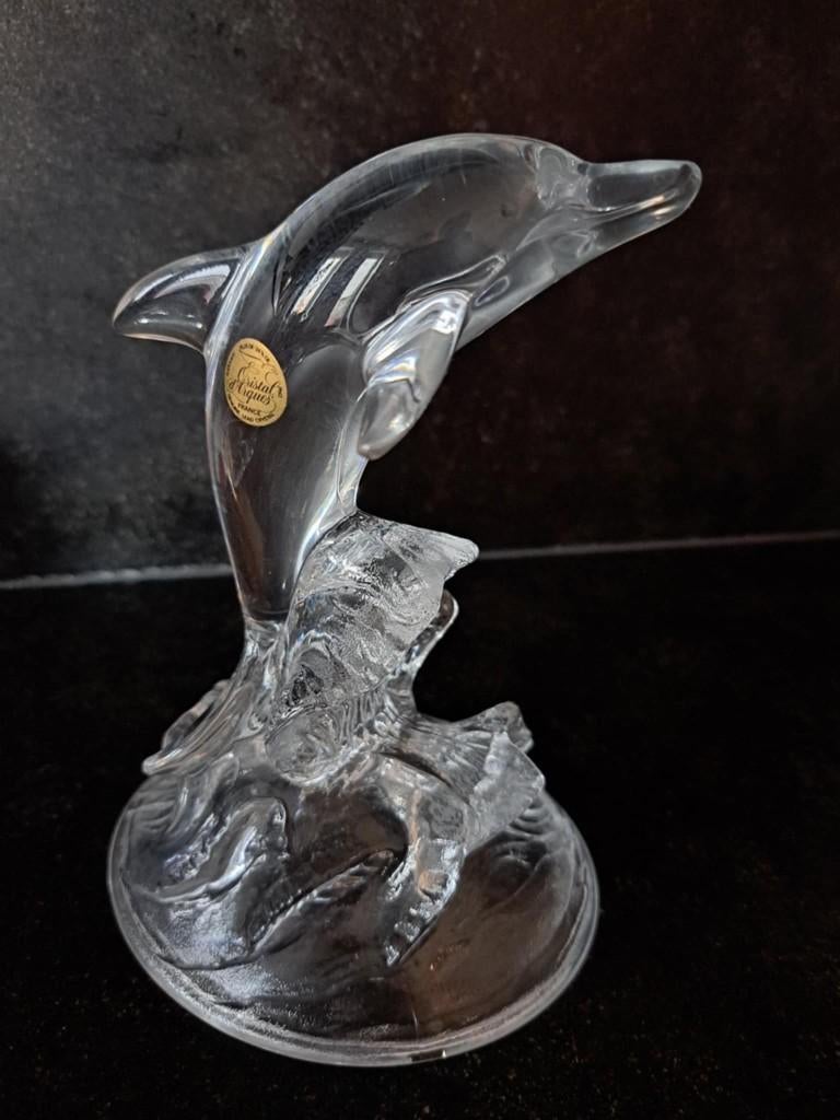 Christal d'Arques, dolfijn en/of orka, Antiek en Kunst, Ophalen of Verzenden