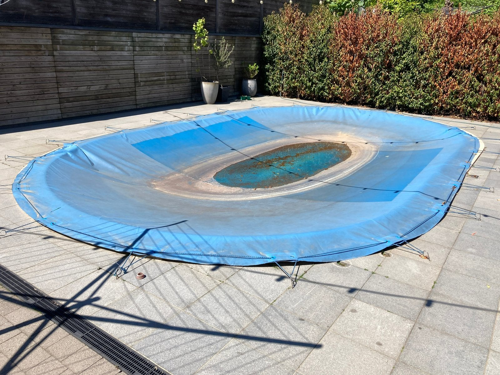 Winterafdekking zwembad 8x4,5m, Jardin & Terrasse, Enlèvement, Comme neuf