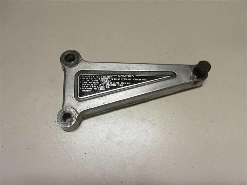 Honda CM250C schetsplaat links CM250 voetsteun houder frame, Ophalen of Verzenden, Gebruikt