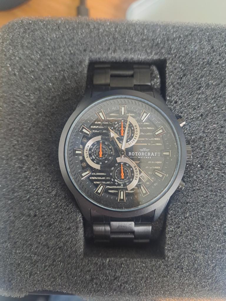 Rotorcraft horloge RC4203, Ophalen
