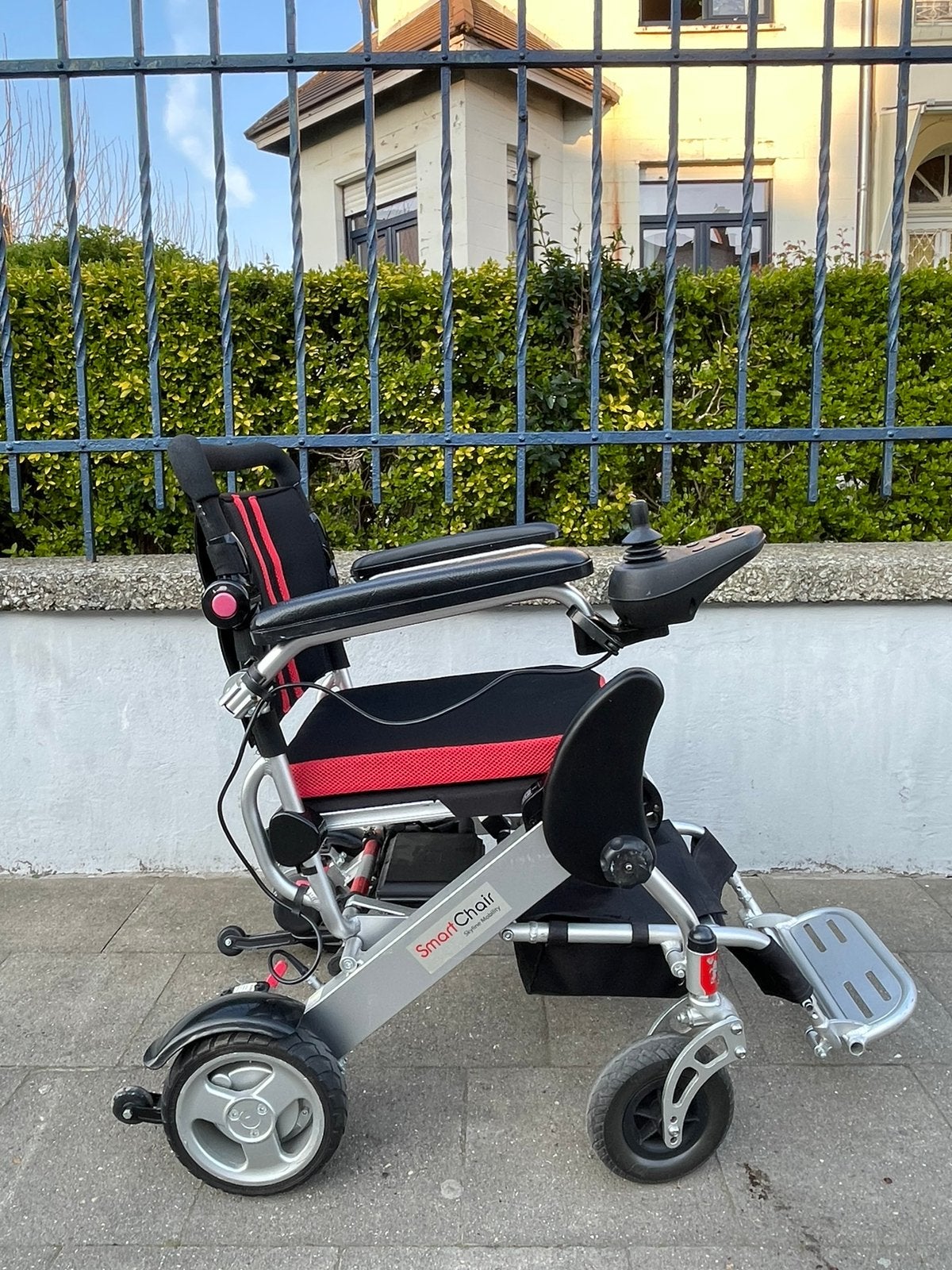 Fauteuil roulant électrique pliable Smart Chair XL état neuf, Divers, Enlèvement ou Envoi, Pliant, Neuf, Fauteuil roulant électrique